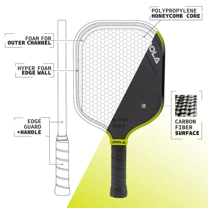 Joola Pickleball Paddles JOOLA Anna Bright Scorpeus 3S 14mm Pickleball Paddle