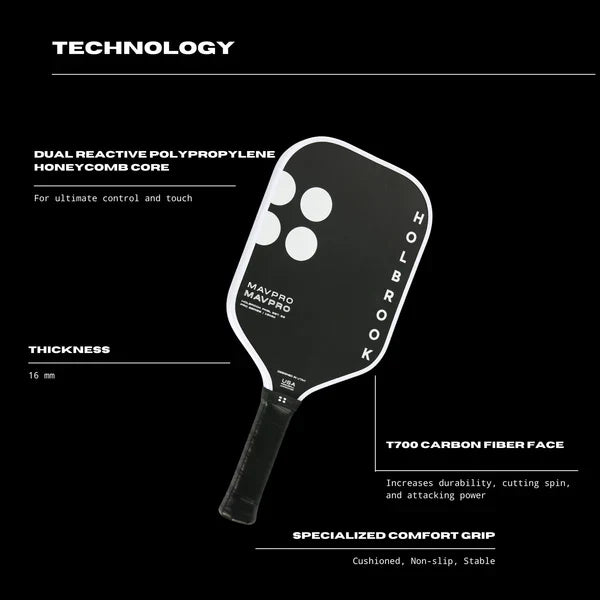 Holbrook Pro Mav pro 2.0 Pickleball Paddle