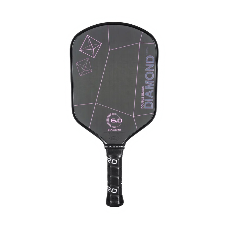 Six Zero Pickleball Paddles 16mm / Black Edgeguard Six Zero Double Black Diamond Control