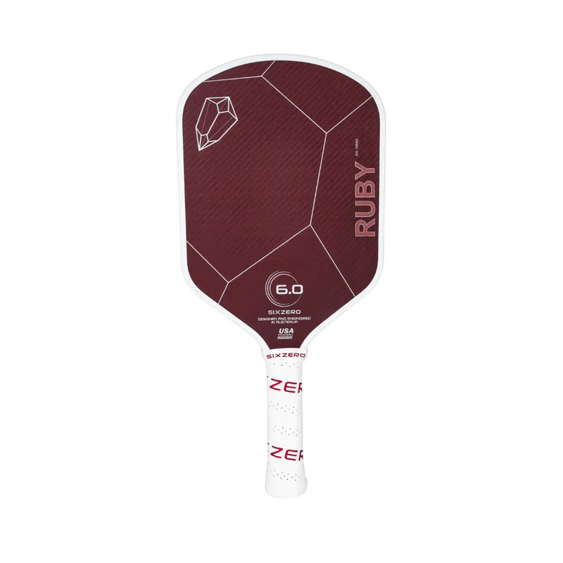 Six Zero Pickleball Paddles Six Zero Ruby 16mm Pickleball Paddle